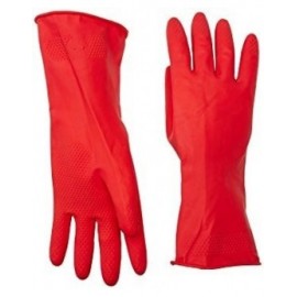 Guantes Color Rojo Para Uso Doméstico