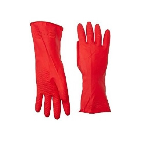 Guantes Color Rojo Para Uso Doméstico