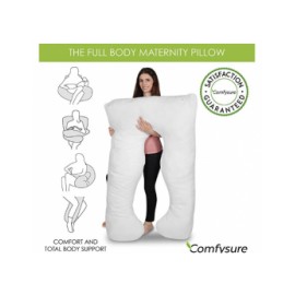 Almohada para embarazo Comfysure COMIN18JU073999 Blanco