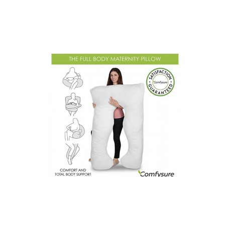 Almohada para embarazo Comfysure COMIN18JU073999 Blanco