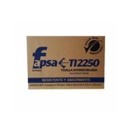 Toalla Interdoblada Blanca 8/250H Fapsa T12250