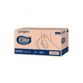 Papel Higiénico Elite Jumbo 360 Mts C/6  5940