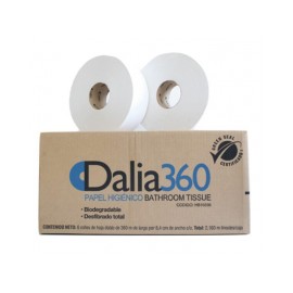 Papel Higiénico Dalia Jumbo 360 Mts C/6