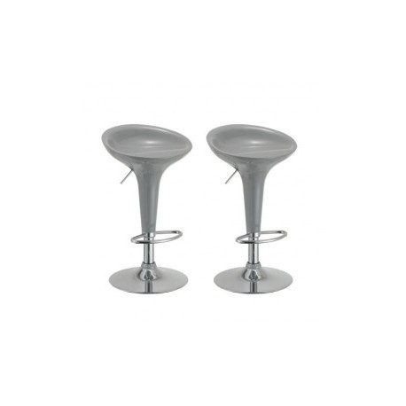 Taburete de bar Duhome WY-101 Gris