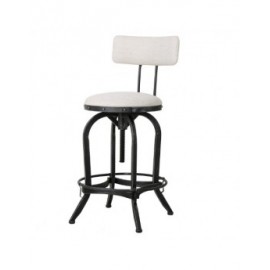 Taburete de bar Christopher Knight Home 296927 Blanco