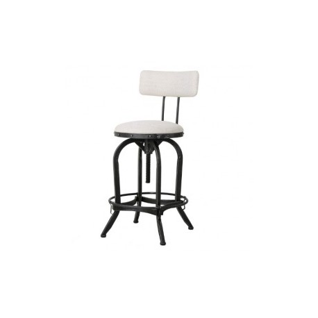 Taburete de bar Christopher Knight Home 296927 Blanco