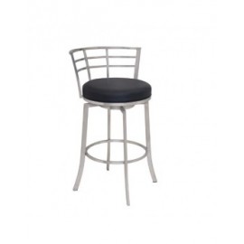 Taburete de bar Armen Living LCVI30BABLK Negro