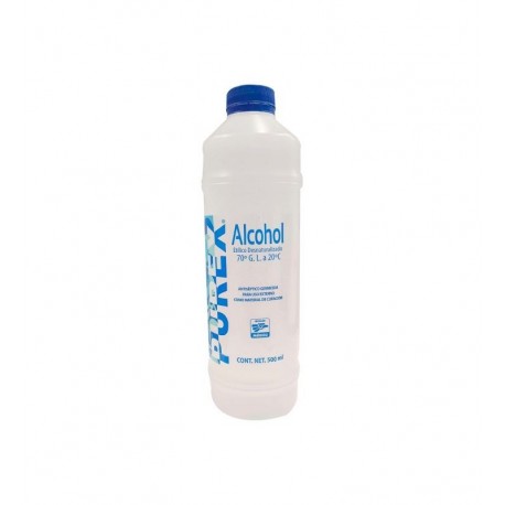 Alcohol Etilico Desnaturalizado 500 ml