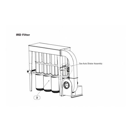 Ird Bag Clamp AJ0000620 Bag Clamp