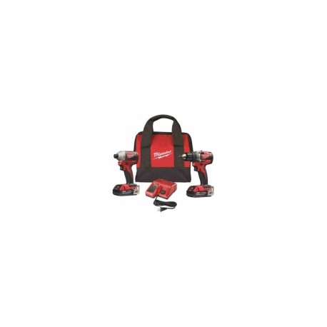 Milwaukee 2892-22Ct M18 Compact Brushless Dd/Id Co