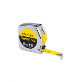 Flexometro 5 Mts Stanley Power Lock S33- 158