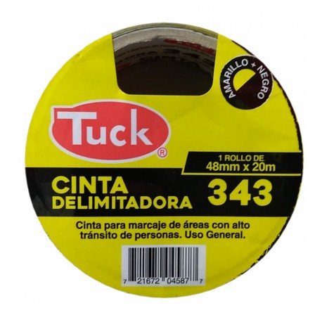 Cinta Delimitadora 343 Tuk 48mm x 20 metros