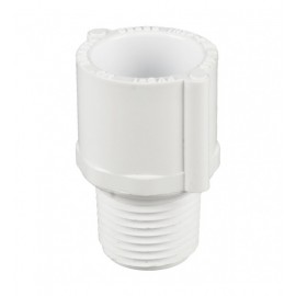 Adaptador de PVC Ced-40 Cementar Macho 1'' x Rosca Hembra 1/2''