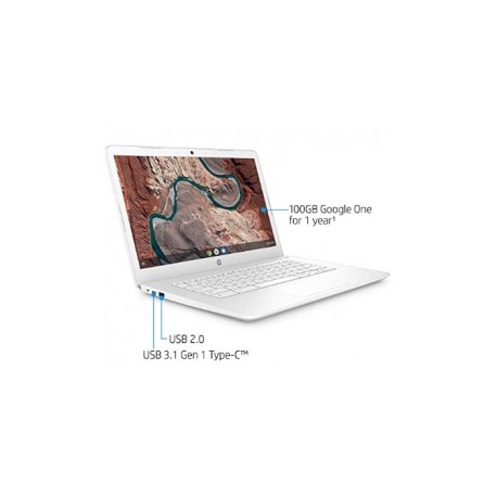 Laptop Hp Chromebook  14-db0050nr Blanco