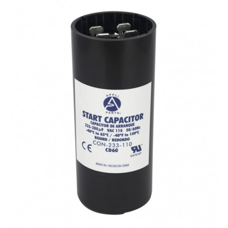 Capacitor De Arranque Ero Baquelita  233-280 110 Volts